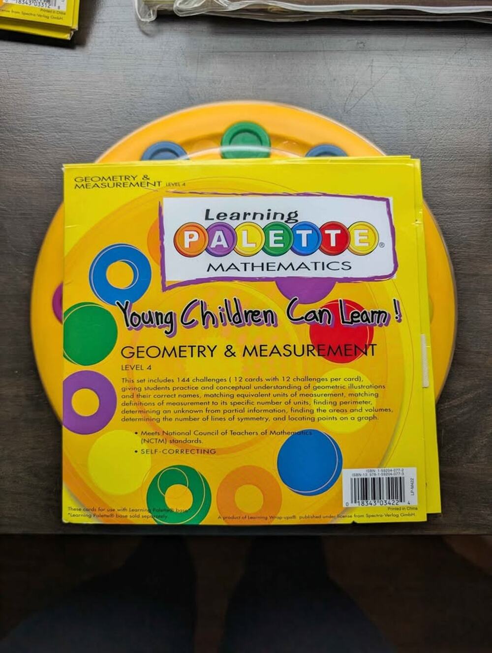 Usborne Learning Palette and Cards Level 4 Geometry & Measurement